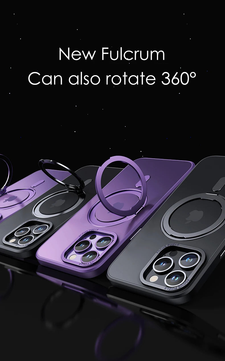 360° Rotation Stand Phone Case