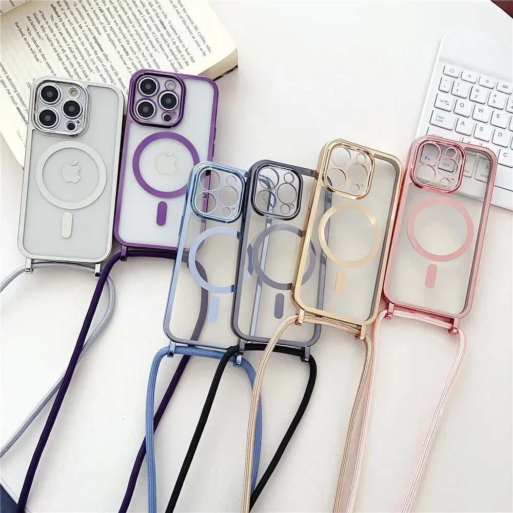 Magsafe Crossbody Lanyard Phone Case