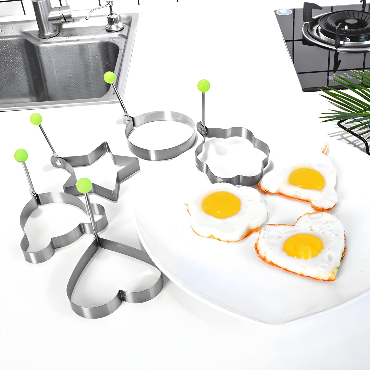 CreativeCook™ - Stainless Steel Fried Molds